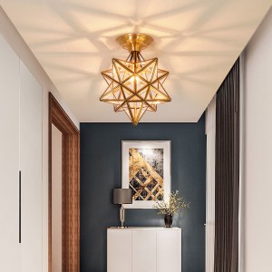 Star lamp full modern minimalist entryway lamp