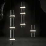 BAMBOO Pendant Glass Modern Minimalist