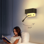 Simple square wall lamp modern minimalist personality led small spotlight