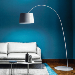1 Base Vertical Fishing Parabolic Arc Floor Lamp